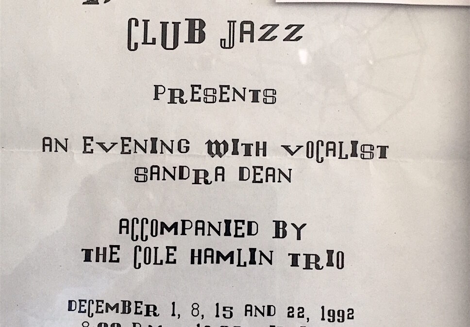 Vintage Flyer for Club Jazz